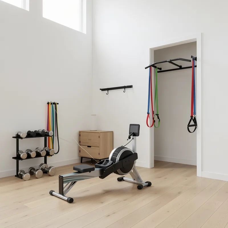 Équipement sportif maison : guide pour créer votre espace d'entraînement